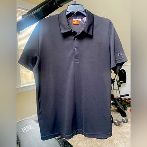 Men’s Puma Golf polo black size large